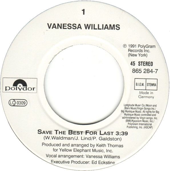 Save The Best For Last