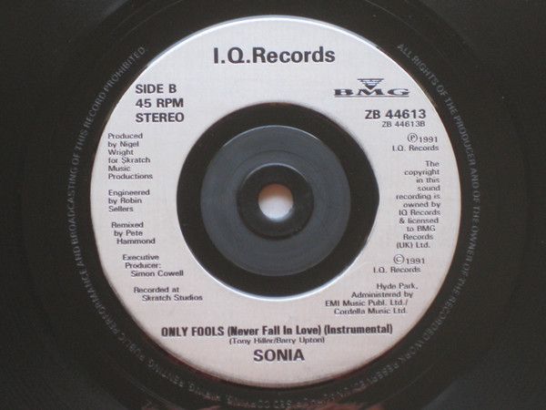 Only Fools (Never Fall In Love)