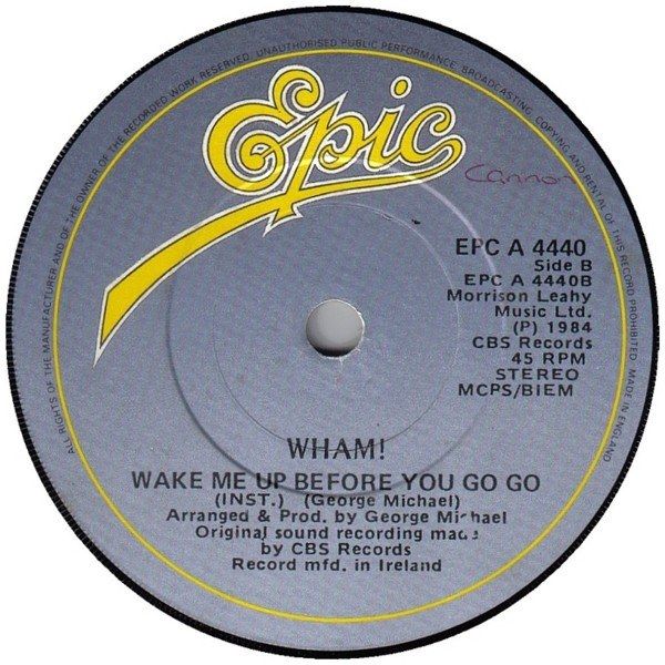 Wake Me Up Before You Go-Go