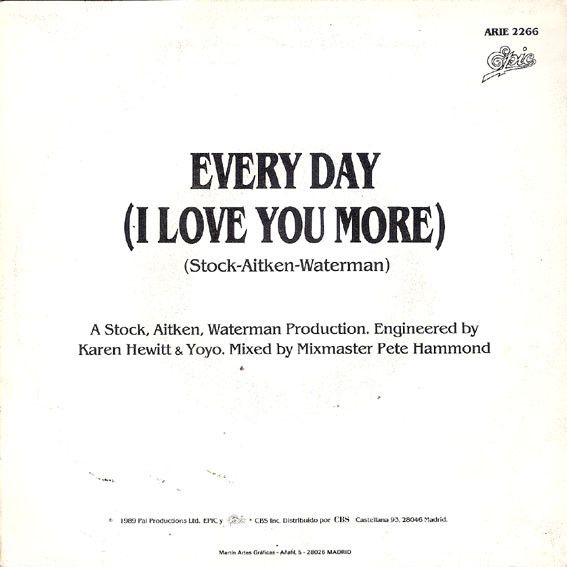 6063be8112429cee959e7b31b830e4c82783da53_0_0.jpeg Every Day (I Love You More)
