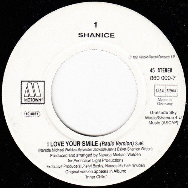I Love Your Smile