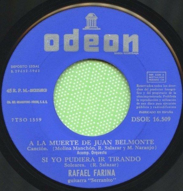 648d5b240954466c0f1fab7f17a34def51af86ca_0_0.jpeg A La Muerte De Juan Belmonte / Si Yo Pudiera Ir Tirando / El Fracaso / Aurora