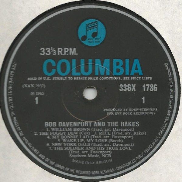 Bob Davenport & The Rakes