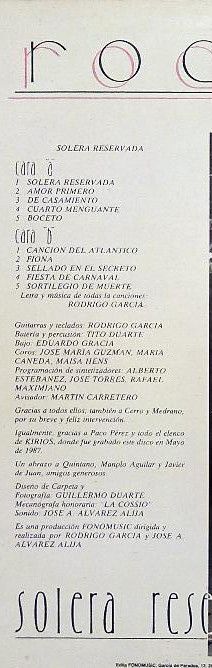 Solera Reservada