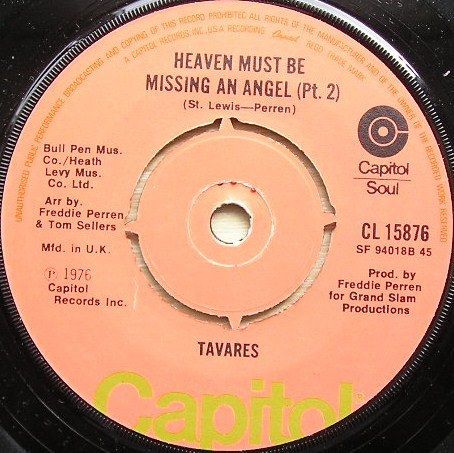 Heaven Must Be Missing An Angel