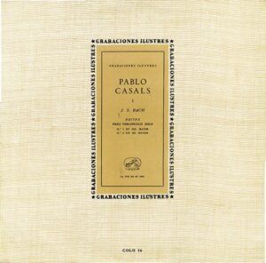 Suites Para Violoncelo Solo Nº 1 En Sol Mayor / Nº. 2 En Re Menor