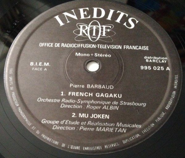 French Gagaku / Mu-Joken / Tathatà / Complexe Simple