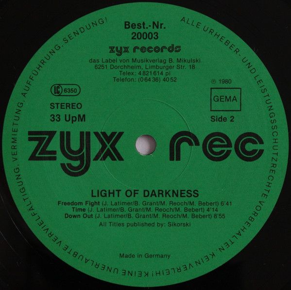 Light Of Darkness