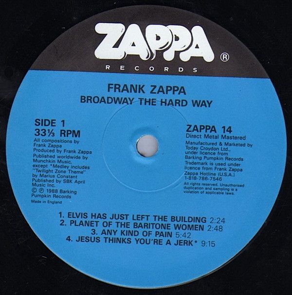 Broadway The Hard Way