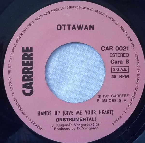 Hands Up (Give Me Your Heart)