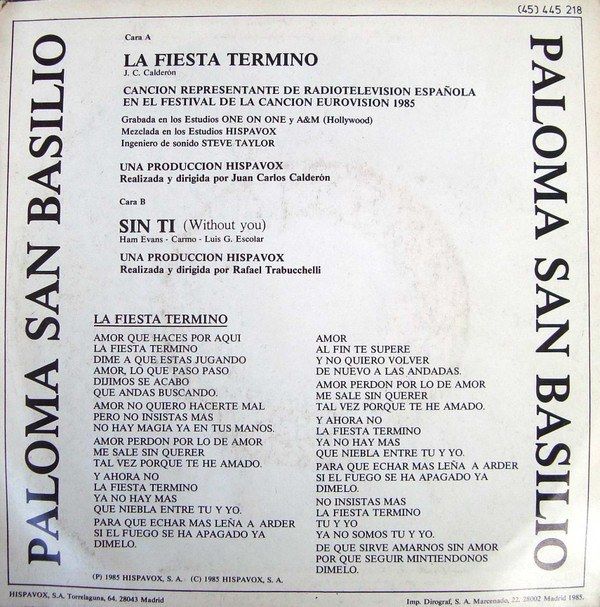 La Fiesta Terminó