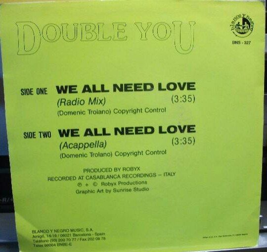 We All Need Love