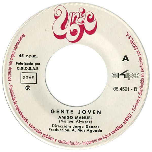 Amigo Manuel / Dime Señor