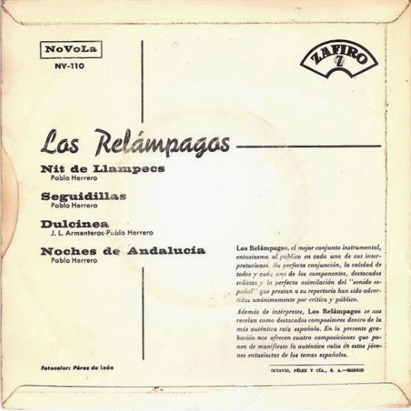 Nit De Llampecs / Seguidillas / Dulcinea / Noches De Andalucía