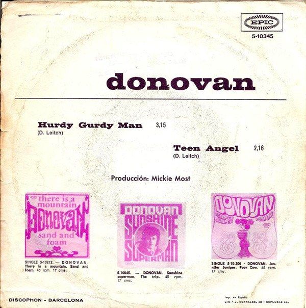 7b04c5d89501c403be4fabfd5b26b75f14efbac7_0_0.jpeg Hurdy Gurdy Man / Teen Angel
