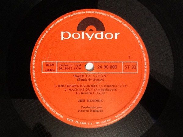 Band Of Gypsys