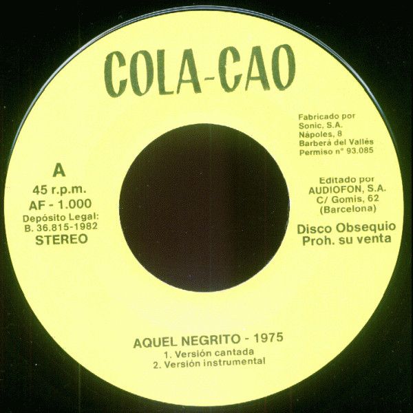 81705a89d45489dd5cddf1e6dea1889e70dfeeec_0_0.jpeg Confidencias Con Nutrexpa - La Canción Del Negrito