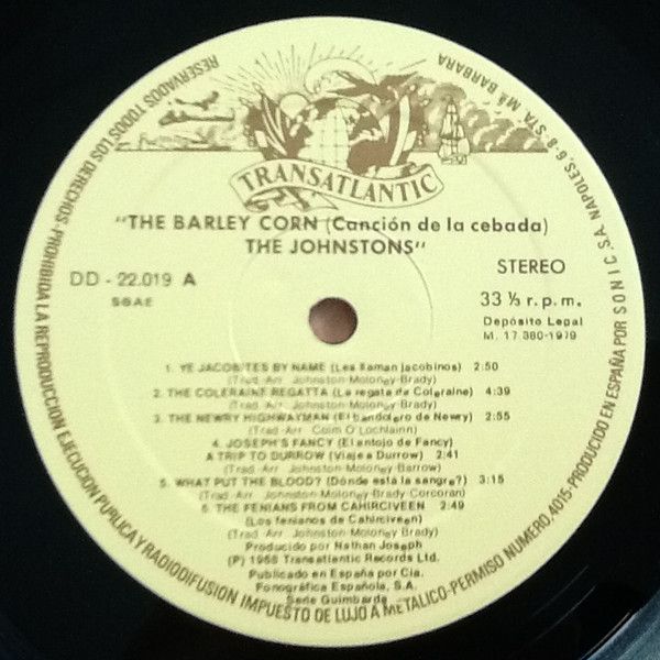 The Barley Corn / Colours Of The Dawn