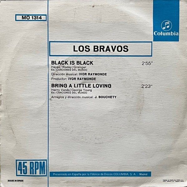 Black Is Black / Bring A Little Loving