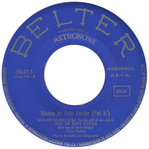 Musica De Cole Porter (Vol. 1.º)