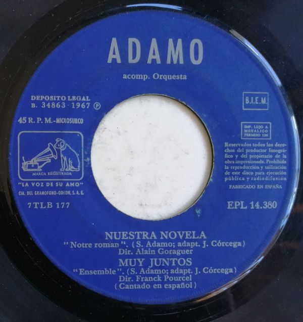 8a9b9843ed9cc3e903ddab57f855af4bb9ceede8_0_0.jpeg Canta En Español: Nuestra Novela / Muy Juntos / Inch' Allah / Yo Te Ofrezco