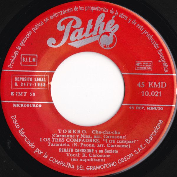 Torero / Los Tres Compadres / Pequeñísima Serenata / Tema Armenio