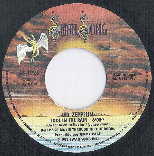 Fool In The Rain / Hot Dog