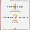 I Won't Run Away