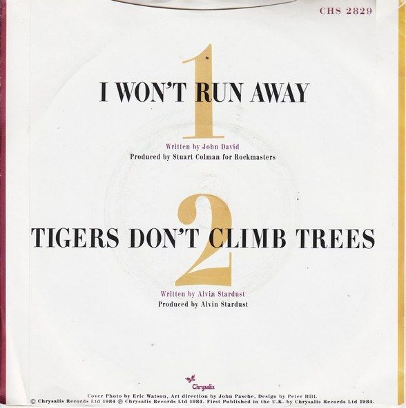 I Won't Run Away