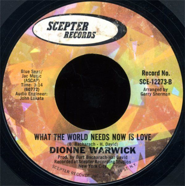 I'll Never Fall In Love Again / What The World Needs Now Is Love