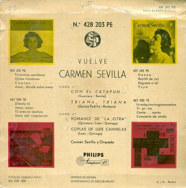 Vuelve Carmen Sevilla