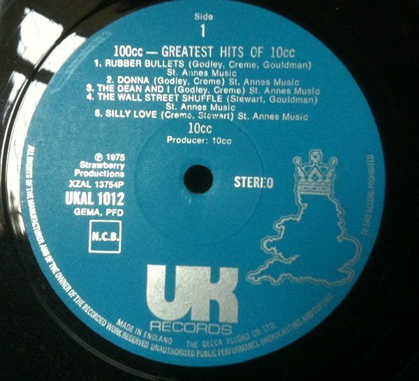 100cc - Greatest Hits Of 10cc
