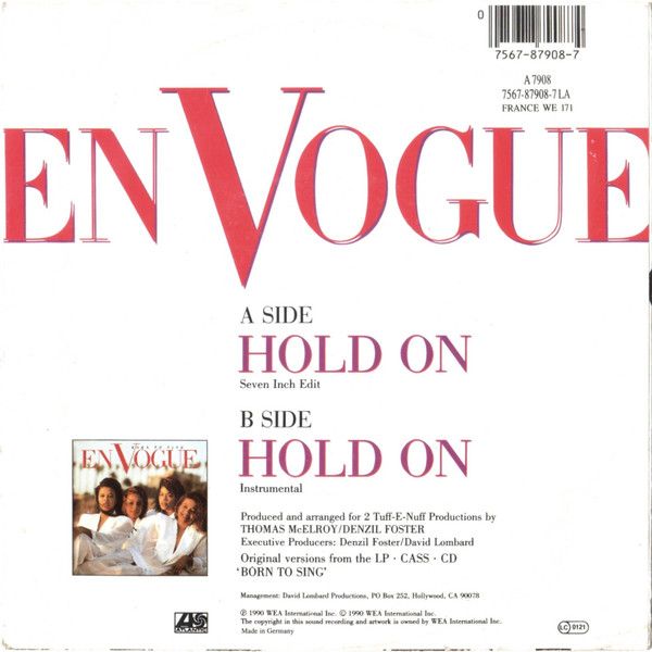 Hold On (Seven Inch Edit)