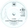 Everything Must Change