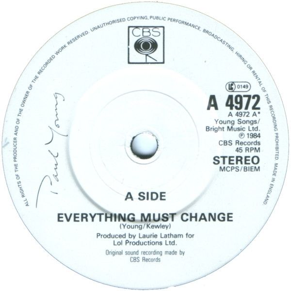 Everything Must Change