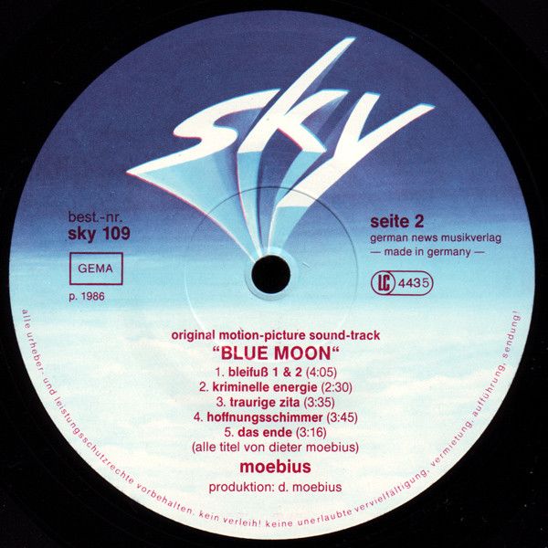 Blue Moon (Original Motion-Picture Sound-Track)
