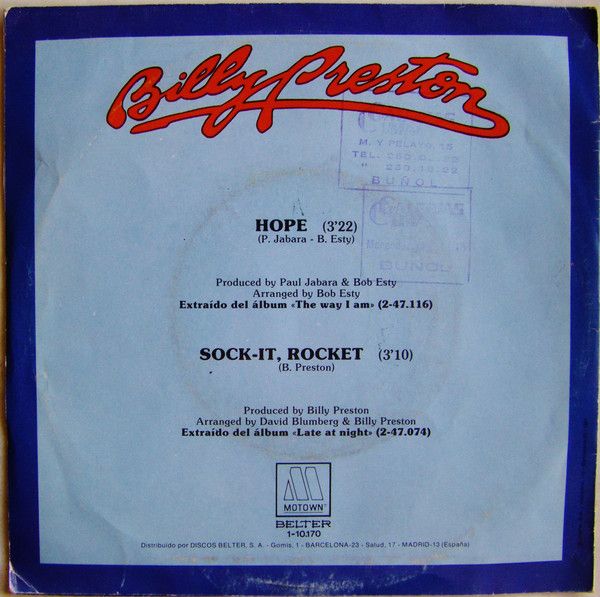 Hope / Sock-It, Rocket