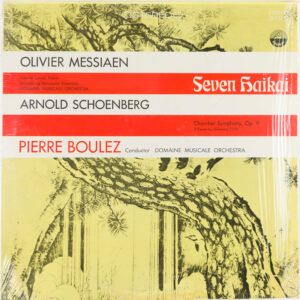 MC02MTAxLmpwZWc.jpeg Seven Haïkaï / Chamber Symphony, Op. 9, Three Pieces For Orchestra (1910)