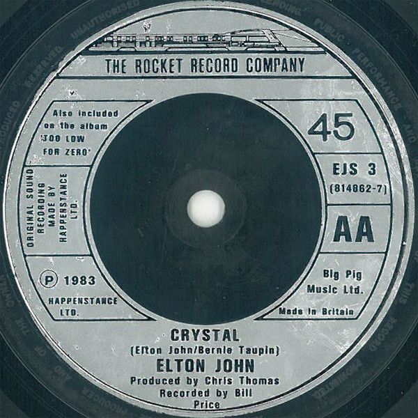 Cold As Christmas (In The Middle Of The Year) / Crystal