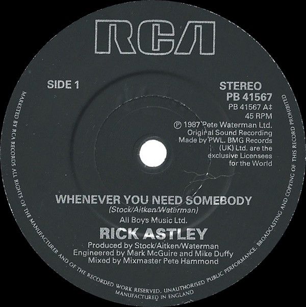 Whenever You Need Somebody
