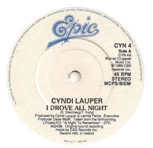 I Drove All Night