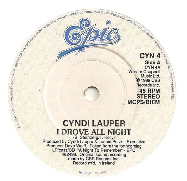 I Drove All Night