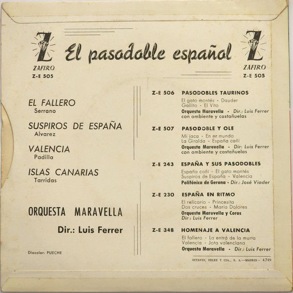 El Pasodoble Español