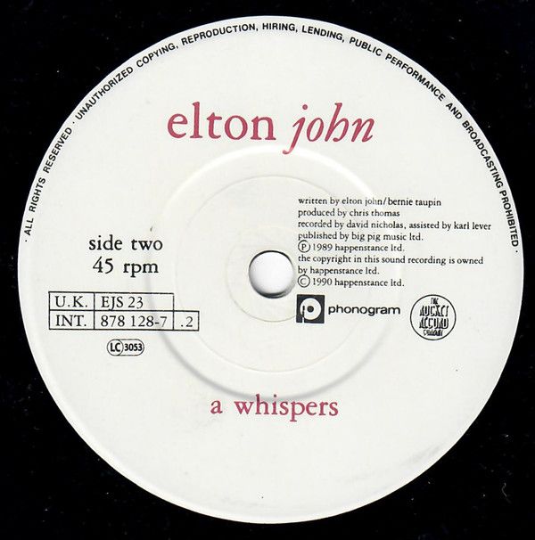 Club At The End Of The Street / Whispers