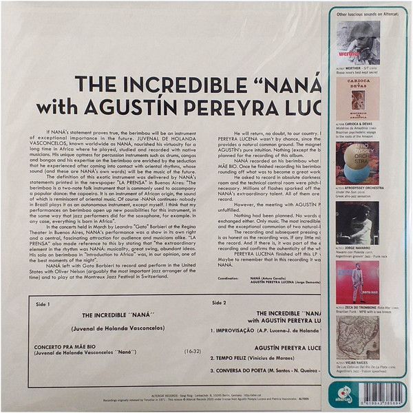 The Incredible NANÁ with Agustín Pereyra Lucena