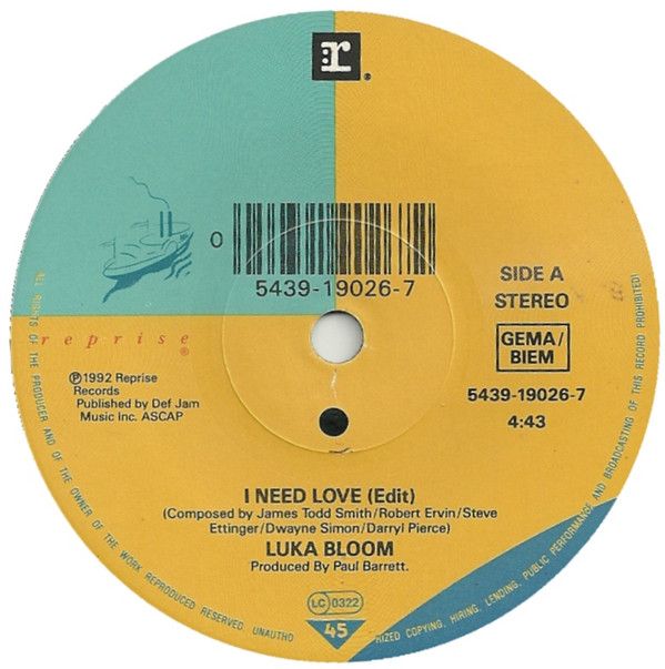 I Need Love