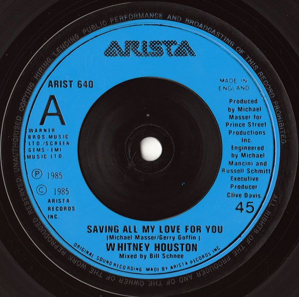 Saving All My Love For You