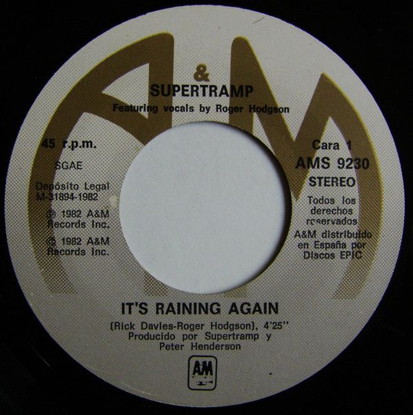 ...It's Raining Again...
