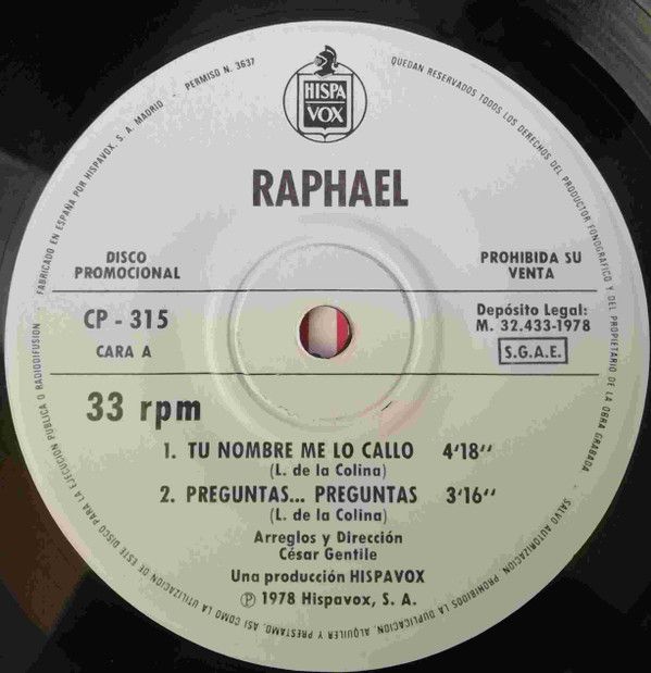 Mas Raphael Que Nunca