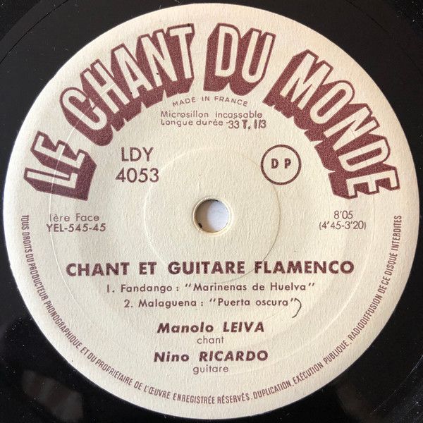 Chant Et Guitare Flamenco